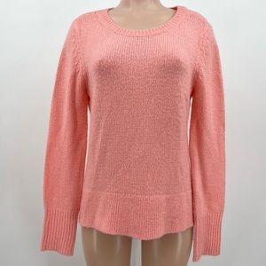 Lou & Grey Coral Cozy Knit Crewneck Sweater